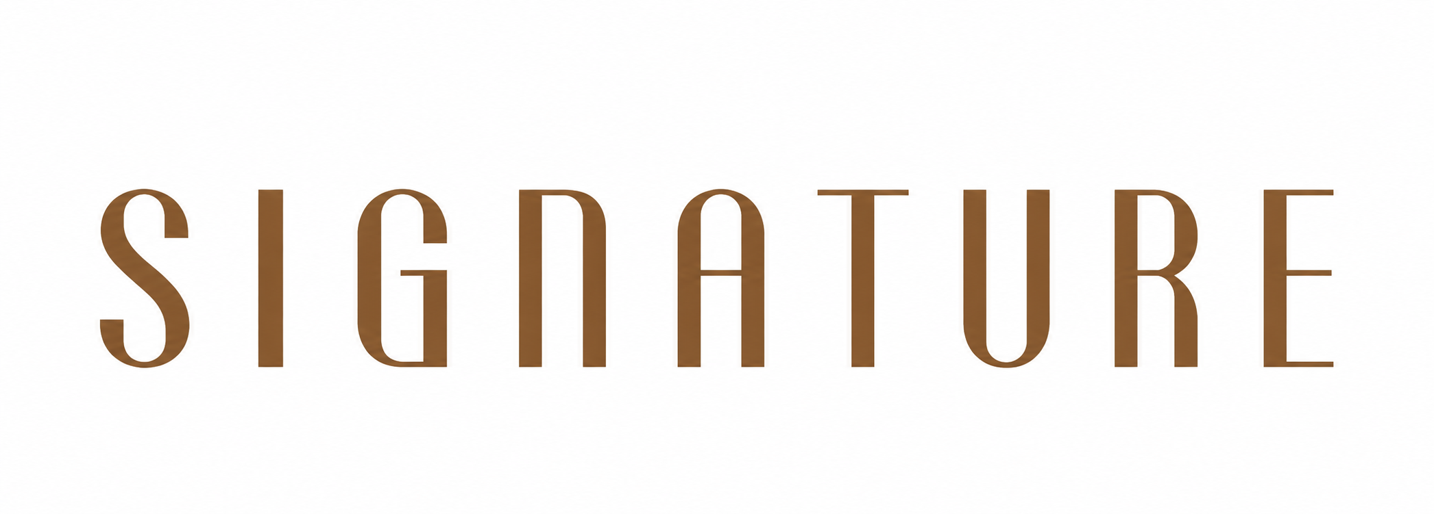 Signature logo